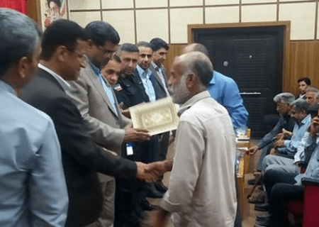 آزادگان سرافراز فرهنگی رودان تجلیل شدند