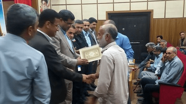 آزادگان سرافراز فرهنگی رودان تجلیل شدند