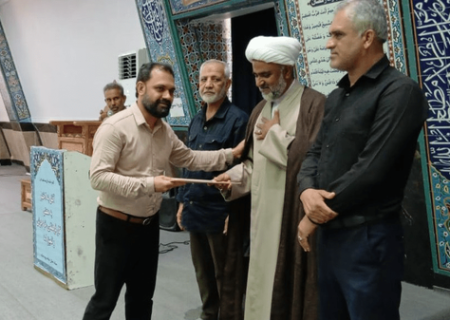 تقدیر فعالان رسانه رودخانه در نماز جمعه