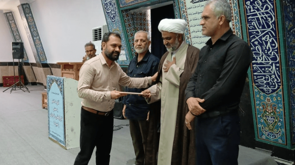 تقدیر فعالان رسانه رودخانه در نماز جمعه