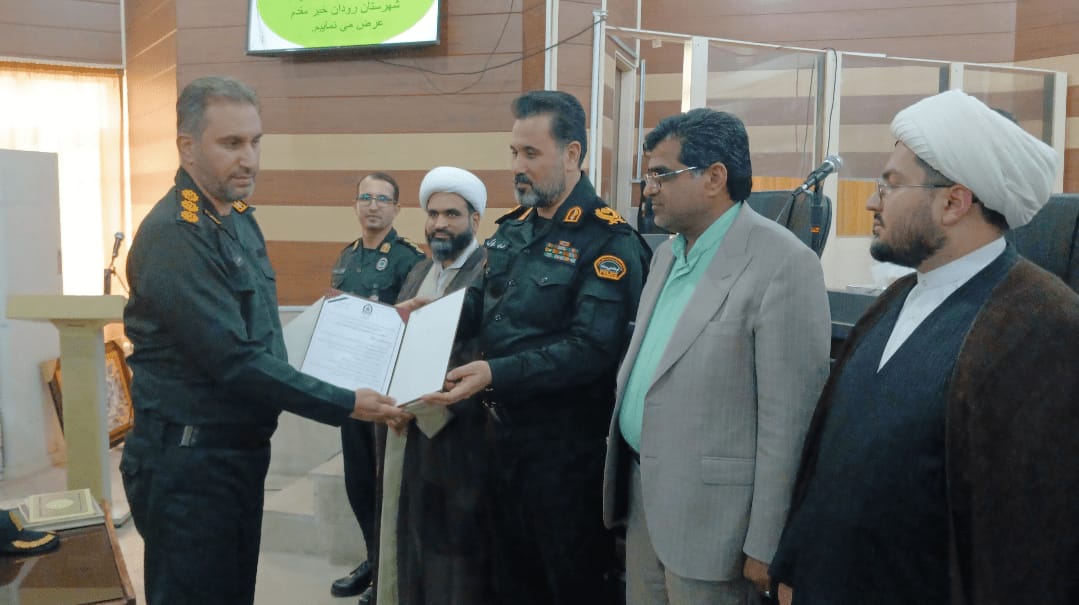 فرمانده انتظامی جدید شهرستان رودان معرفی شد