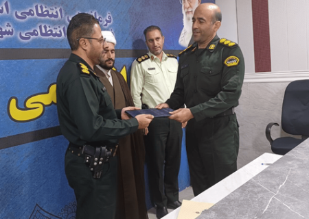 جانشین فرماندهی انتظامی رودان معرفی شد