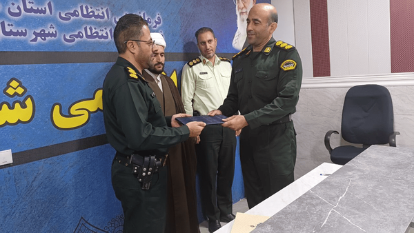 جانشین فرماندهی انتظامی رودان معرفی شد